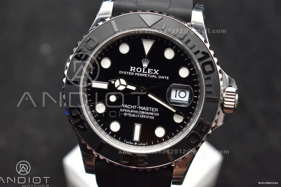 V3 1:1 226659 Weight) VS3235 flex 1213 WaterResistant Ceramic Bezel Yacht-Master Oyster Best Strap on (Gain VSF 42mm 3D Edition Black 1203